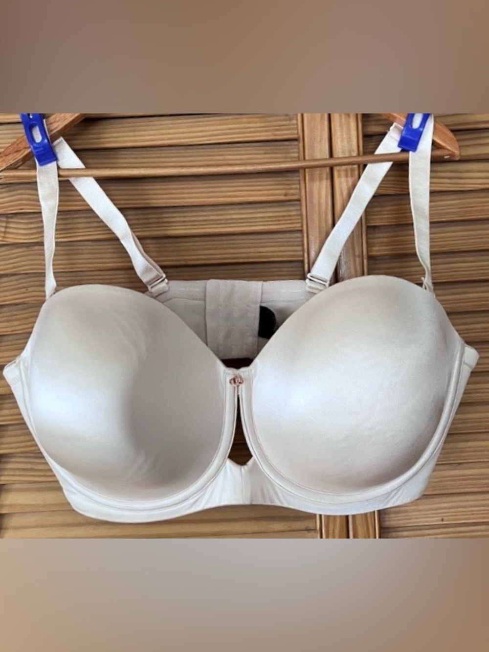 Ashley Graham Addition Elle Nude Seamless Underwire T Shirt Bra 42DDD